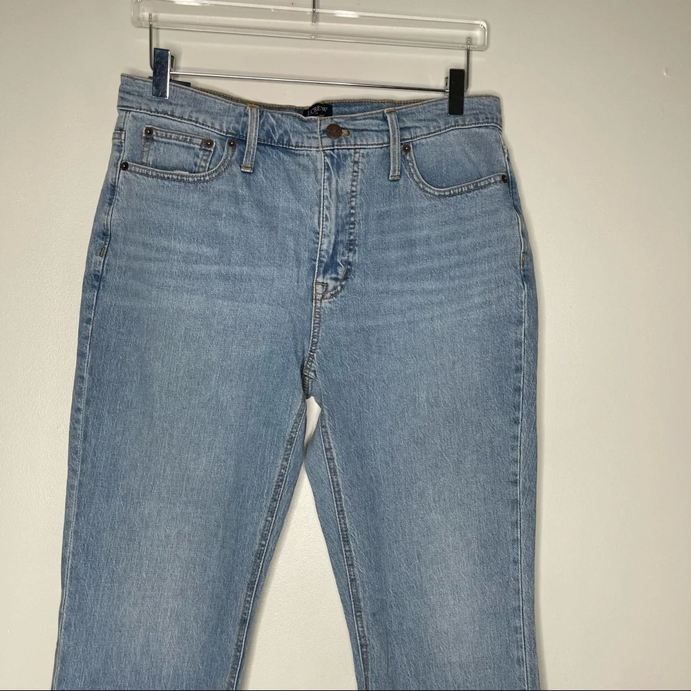 J. Crew Flare crop jean in all-day stretch